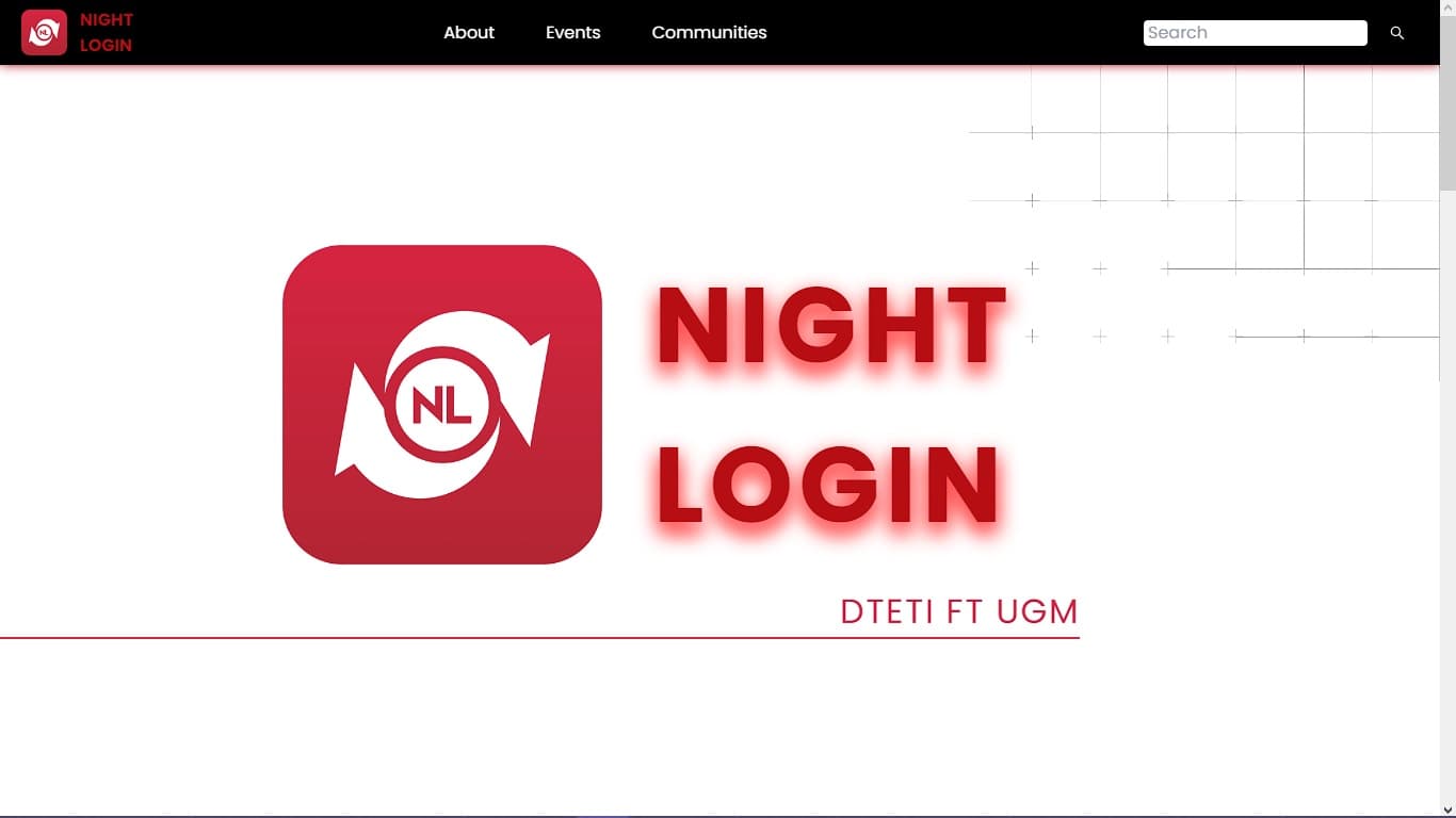 Night Login Profile Web